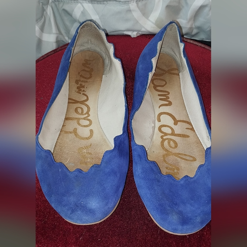 SAM EDELMAN Suede Loafers